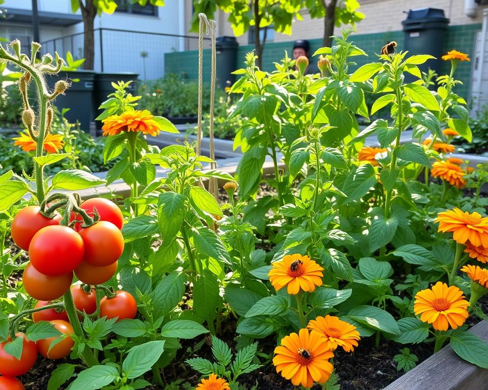Companion planting for sustainable food security Companion planting for sustainable food security