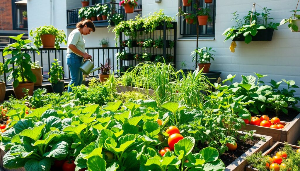 benefits of small space vegetable garden