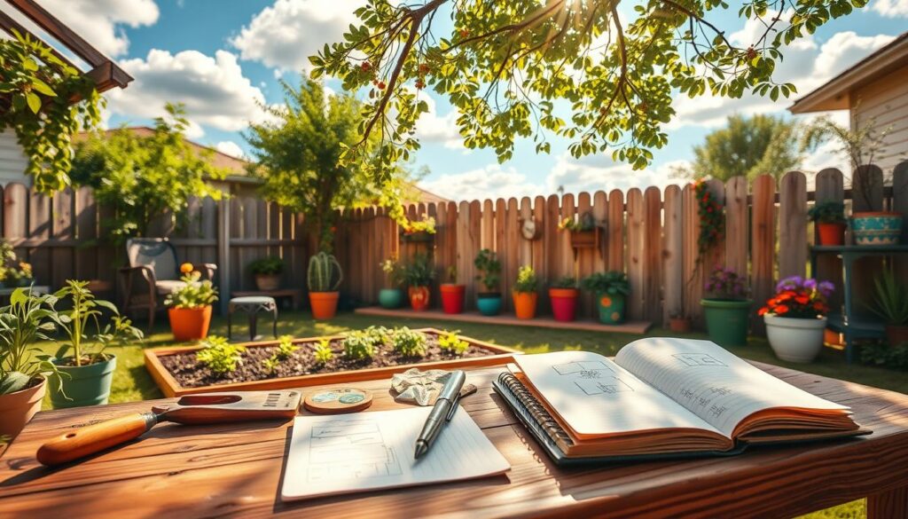 budget garden design