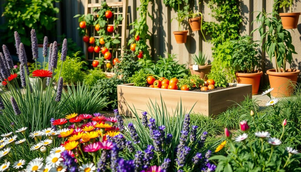 budget garden design