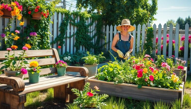 budget garden design