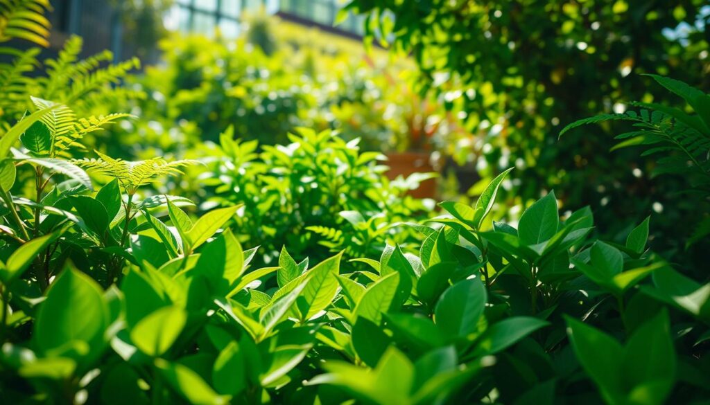 fast-growing foliage