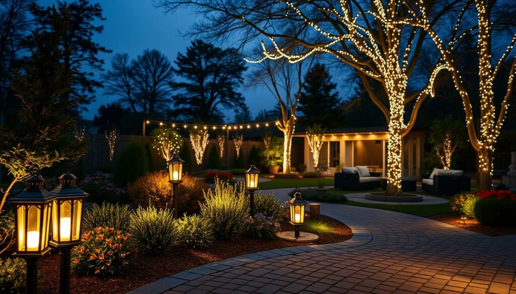 garden lighting ideas