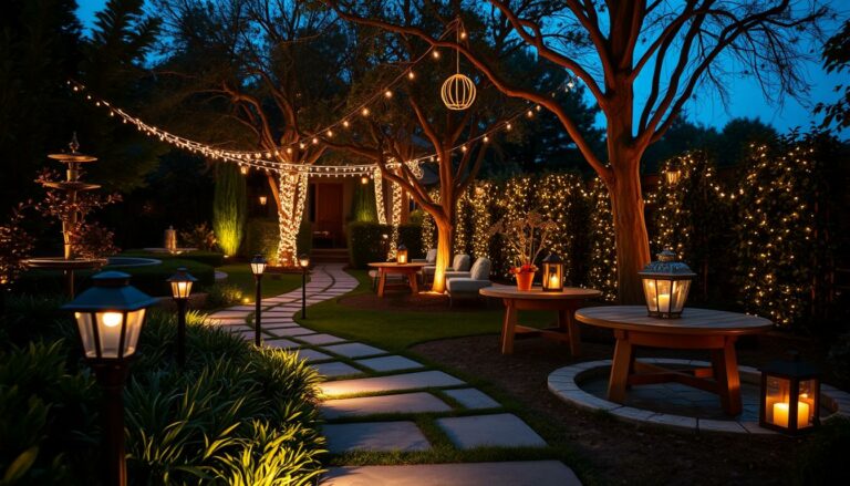 garden lighting ideas