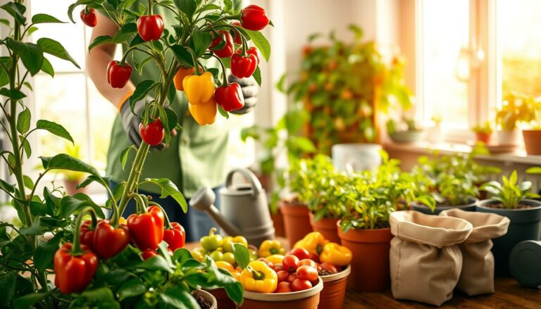 grow peppers at home