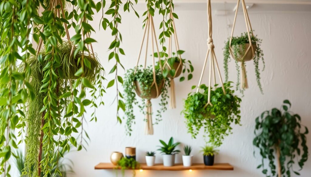 hanging plant decor