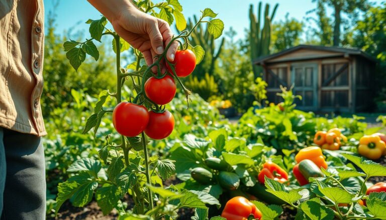 how to harvest vegetables