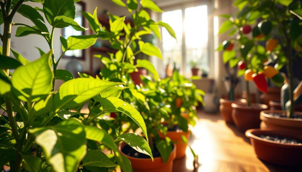 ideal light for peppers