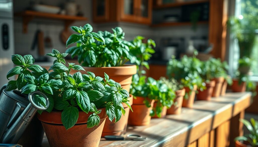 indoor herb gardening