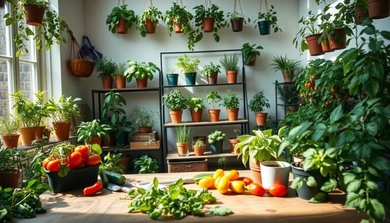 indoor vegetable gardening