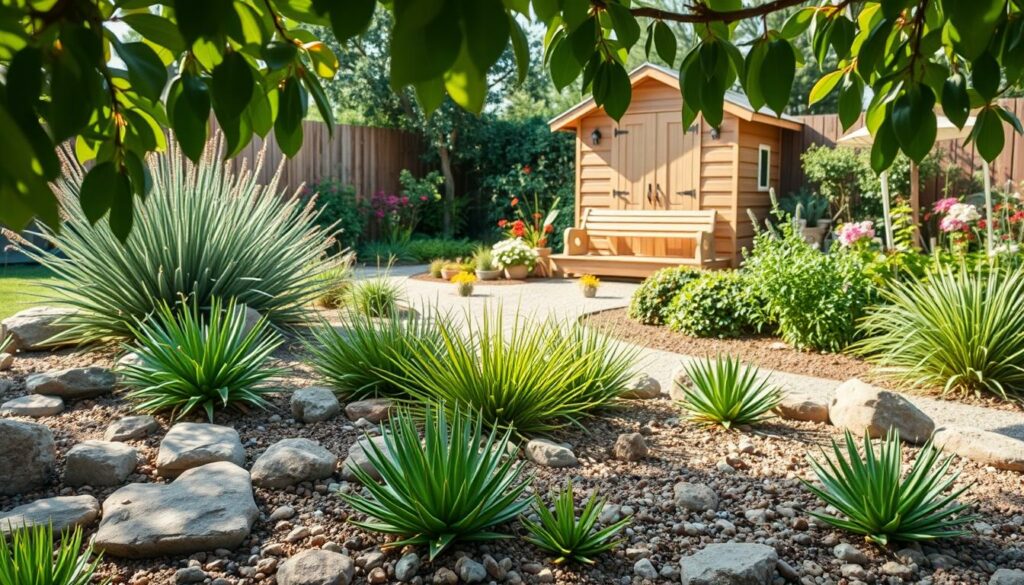 low maintenance garden