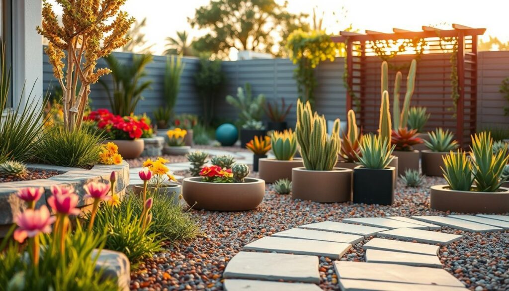 no grass garden ideas