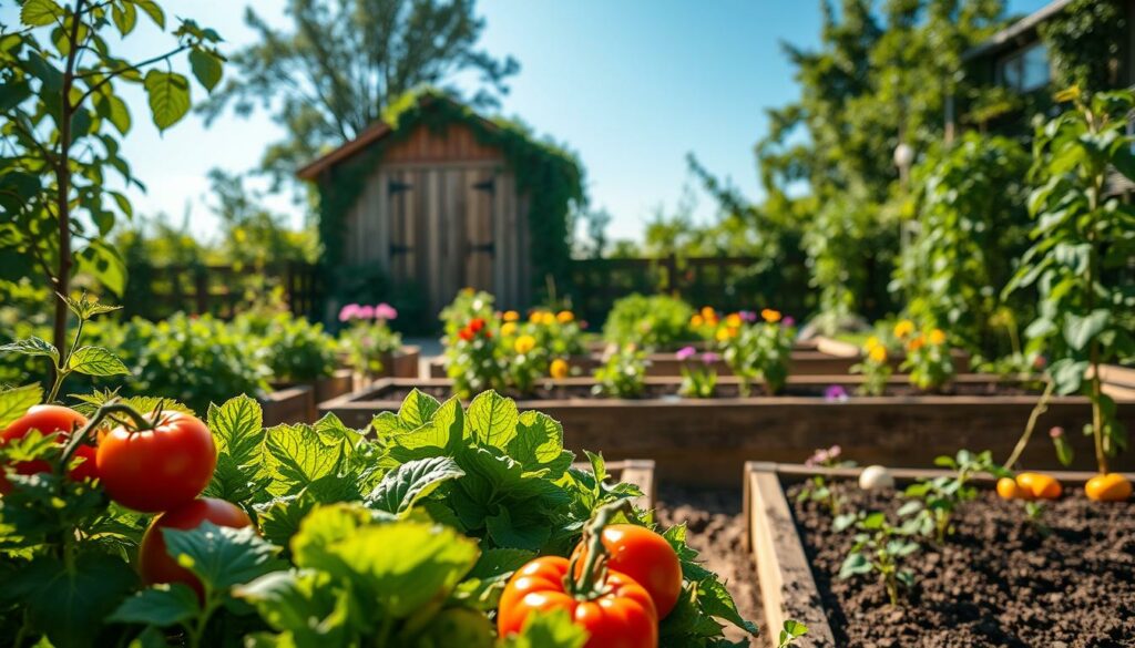 organic vegetable gardening