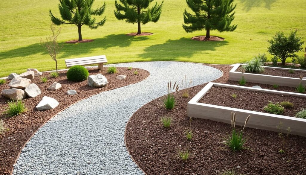 simple garden layout