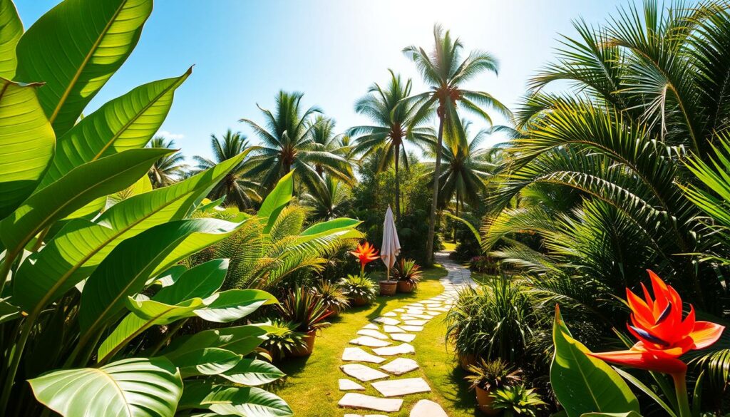 tropical garden design