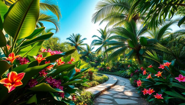 tropical garden design