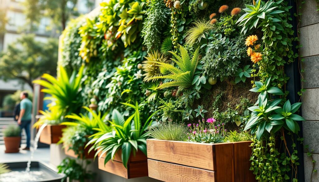 vertical garden wall