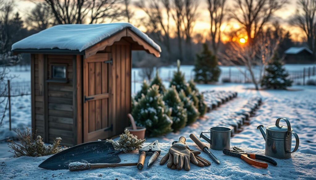 winter gardening tools